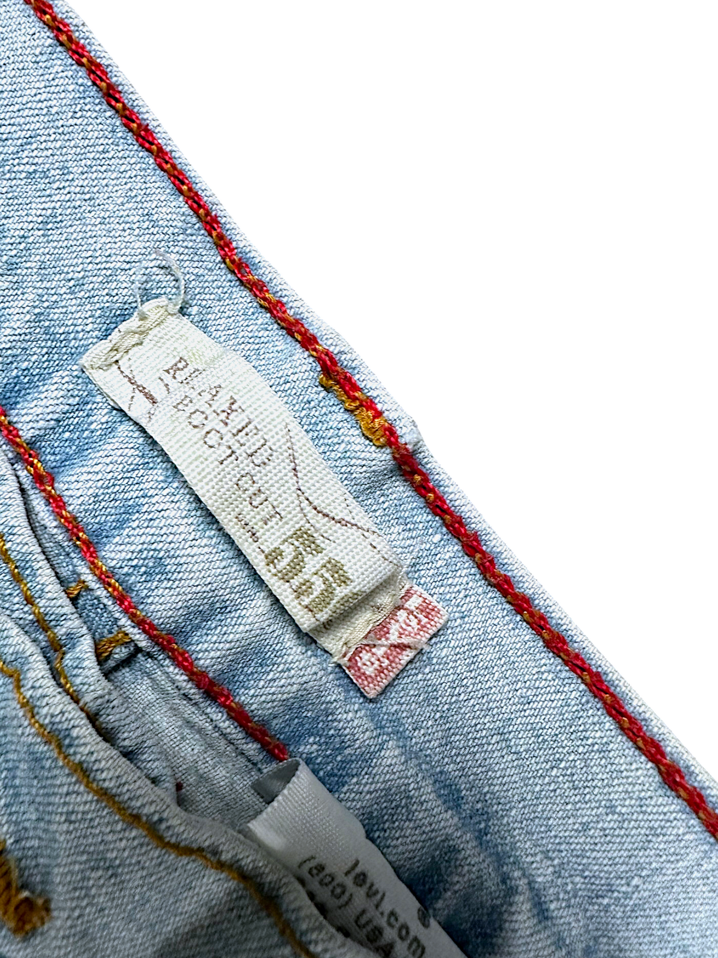 Vintage Levi‘s Bootcut / Flared Damenjeans „RELAXED BOOT CUT 556“ (M)