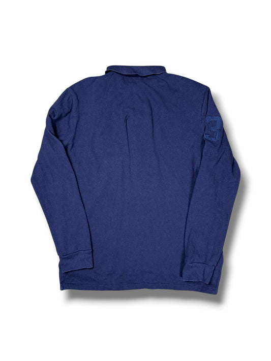 Vintage Ralph Lauren „Big Pony“ Langarm Polo (M)