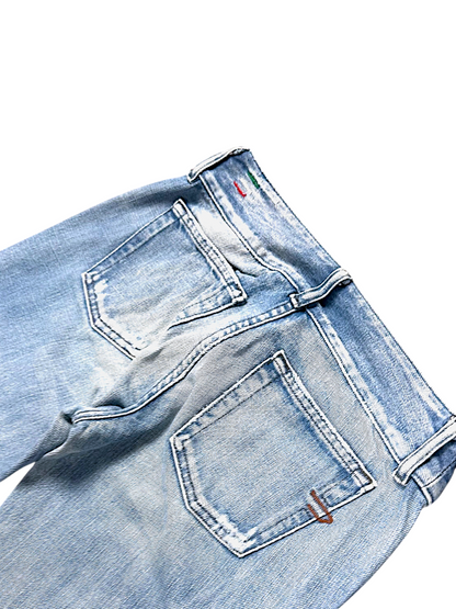Vintage Diesel Low Waist Bootcut / Flared Damenjeans „HUSHDS“ (S)