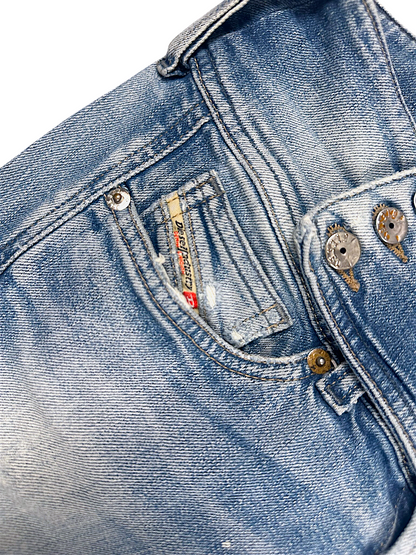 Vintage Diesel Low Waist Bootcut Damenjeans (S)