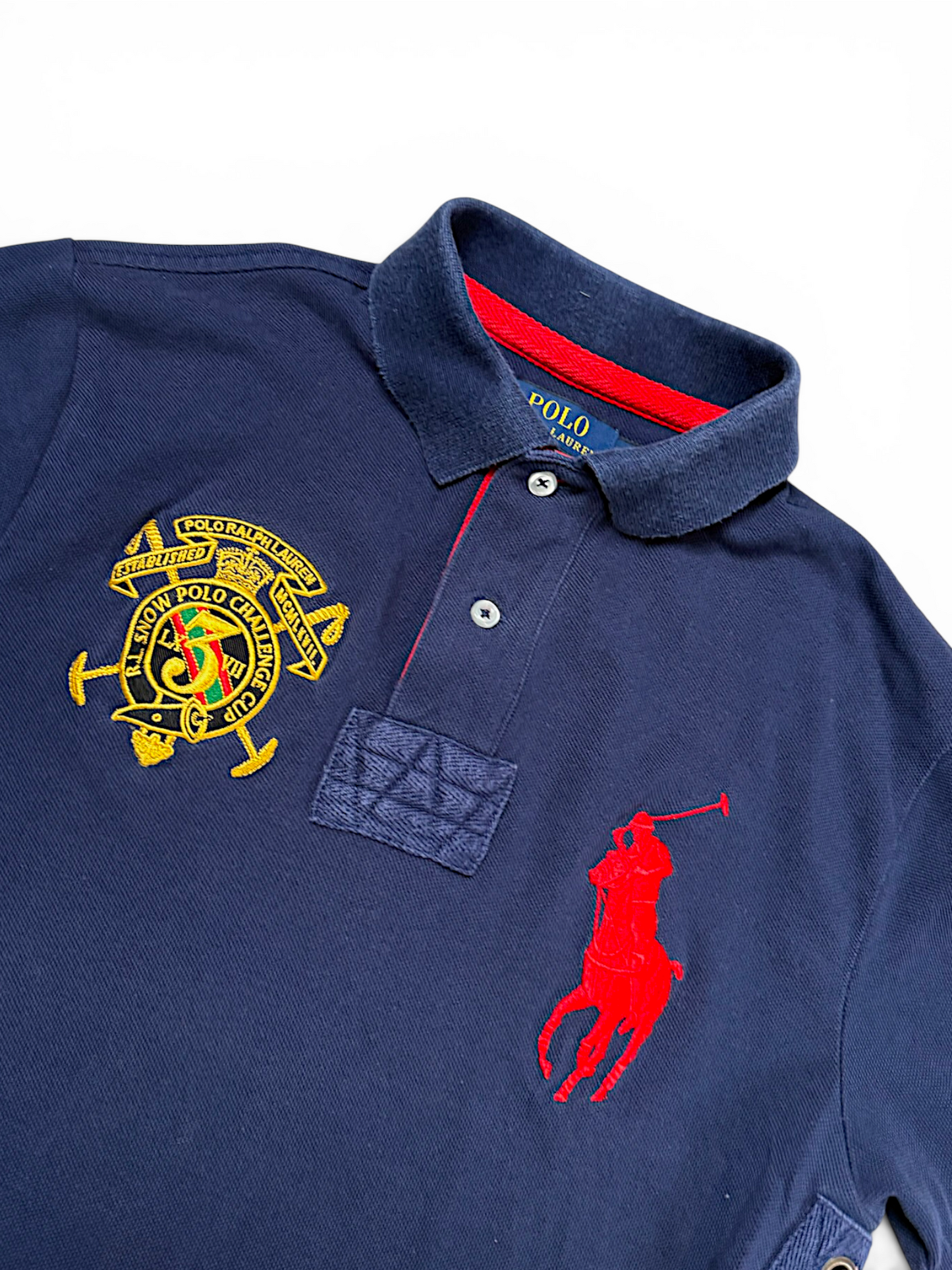 Vintage Ralph Lauren Y2K „Big Pony“ Polo (S)