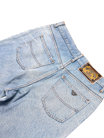 Vintage Armani Straight Leg Jeans (L)