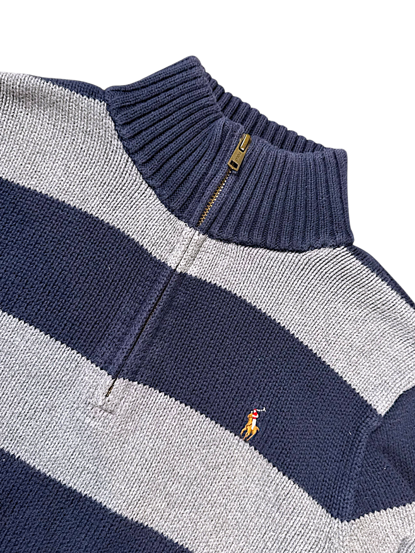 Vintage Ralph Lauren Y2K ZIP-Pullover (S)