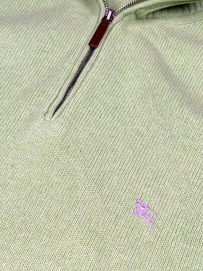 Vintage Burberry Pullover mit Kragen (S)