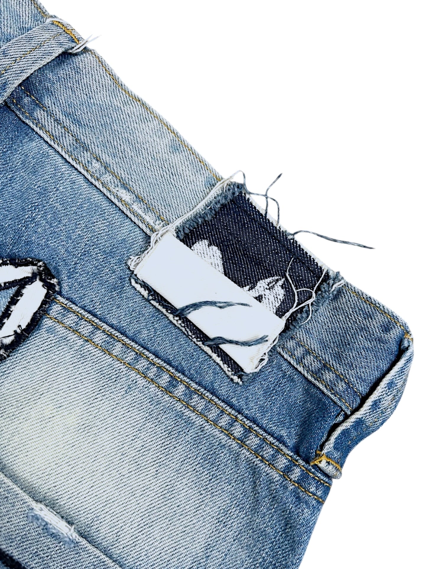 Vintage y2k straight leg Jeans (M)