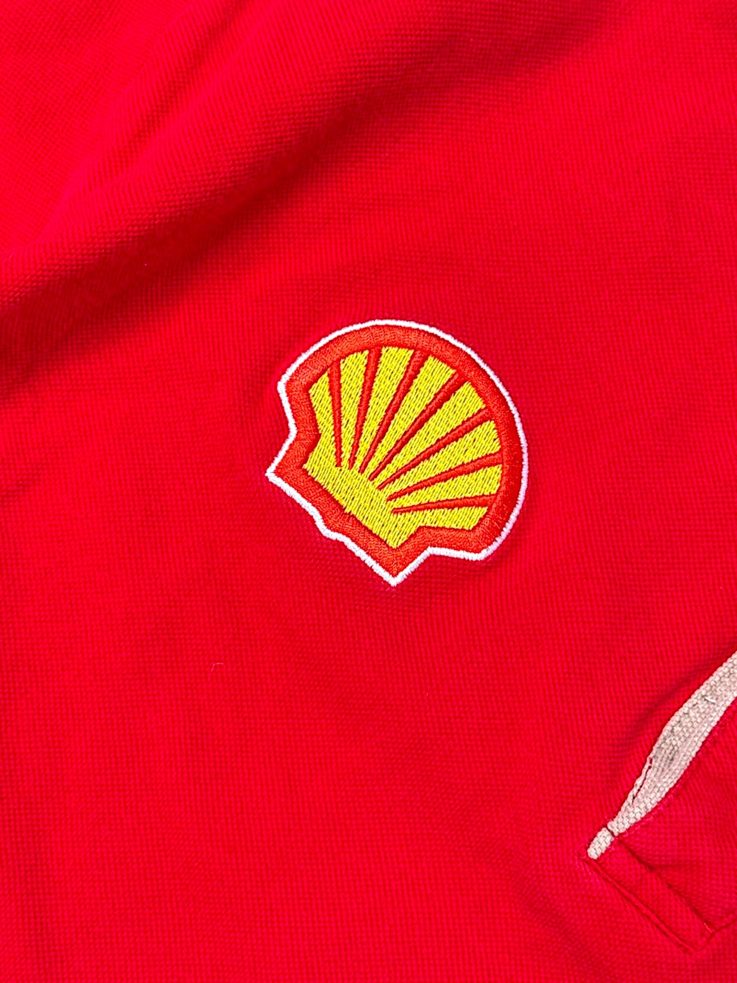 Vintage Ferrari Y2K Langarmpolo (M)