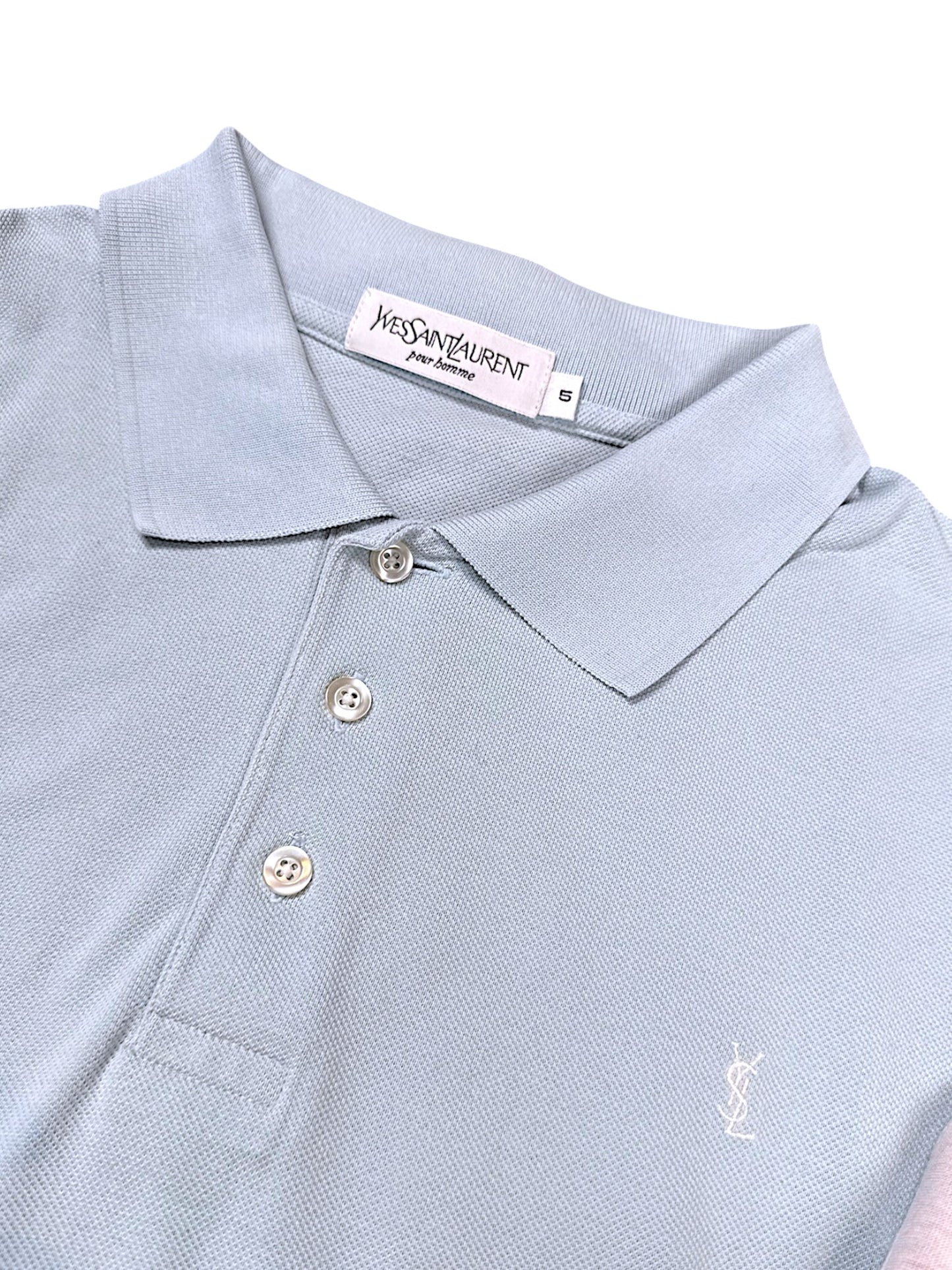 Vintage Yves Saint Laurent Designer Polo (XL)