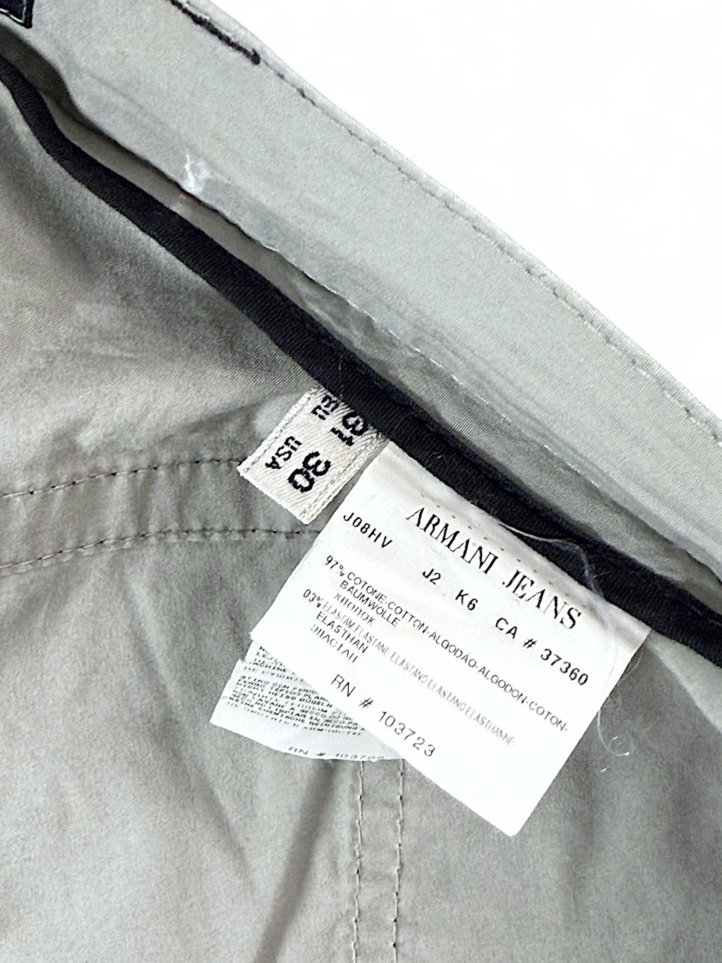Vintage Armani straight leg Hose (S)