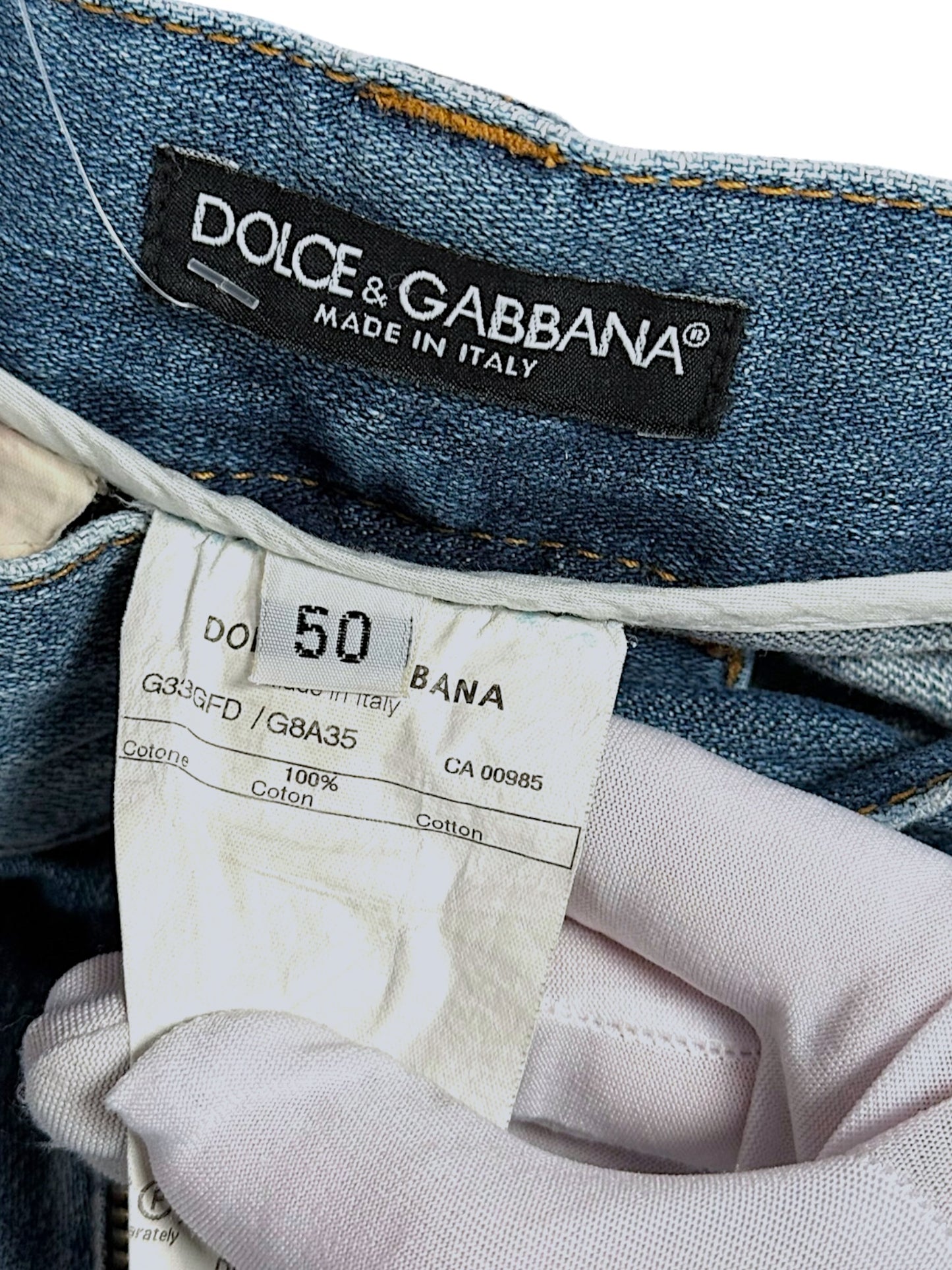 Vintage Dolce & Gabbana Y2K Straight Leg Jeans (M)