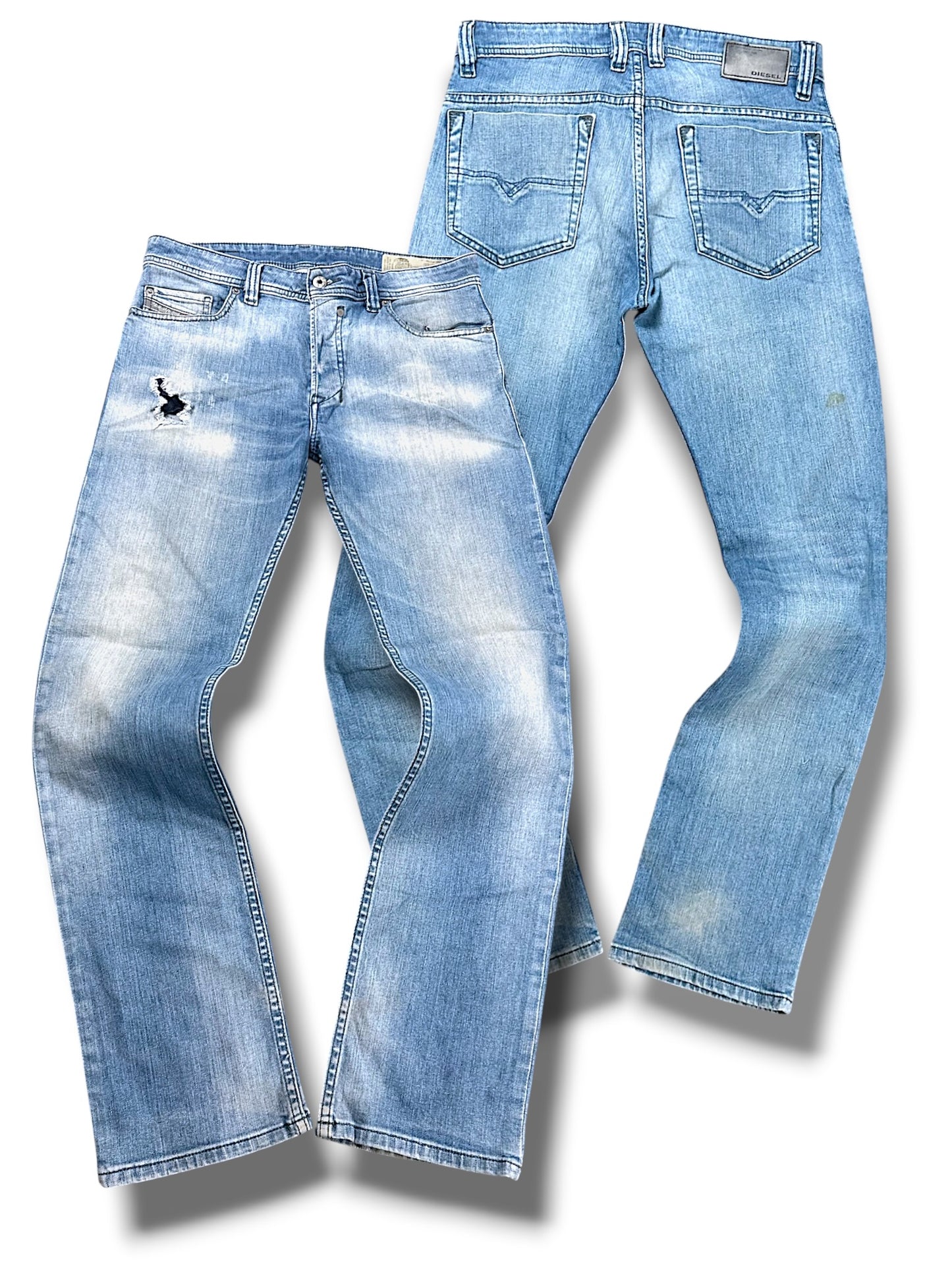Vintage Diesel Y2K Straight Leg Jeans (M)