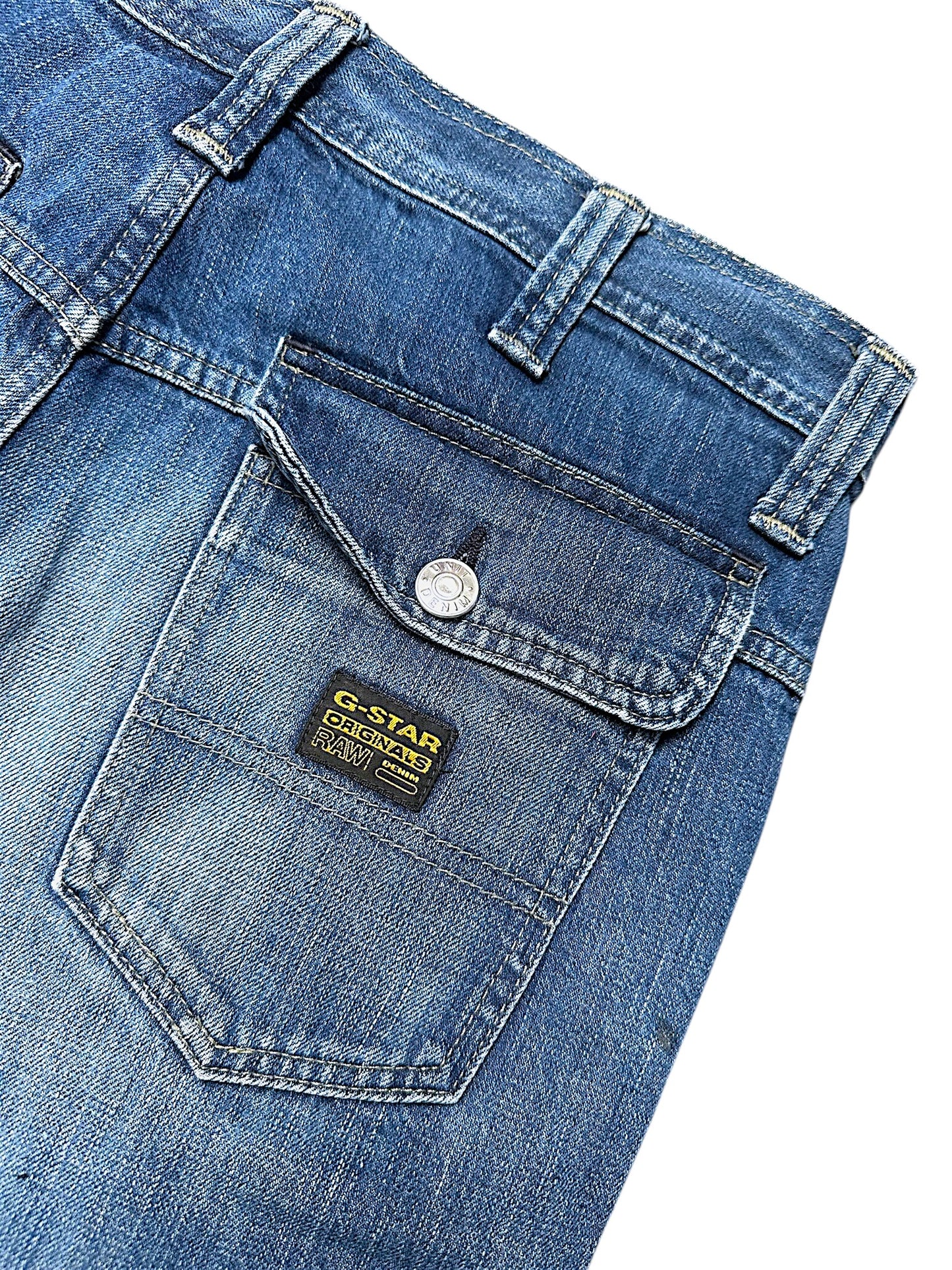 Vintage G-Star Y2K Flared Jeans (M)