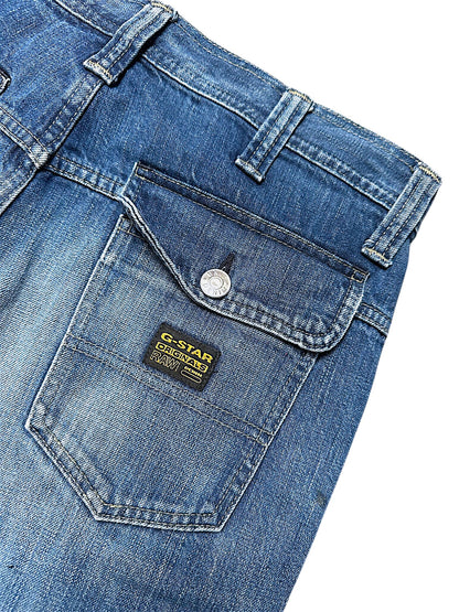 Vintage G-Star Y2K Flared Jeans (M)