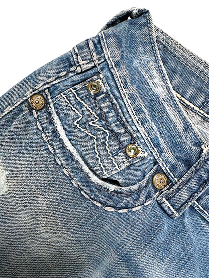 Vintage Miss Me Y2K Bootcut / Flared Damenjeans (XL)