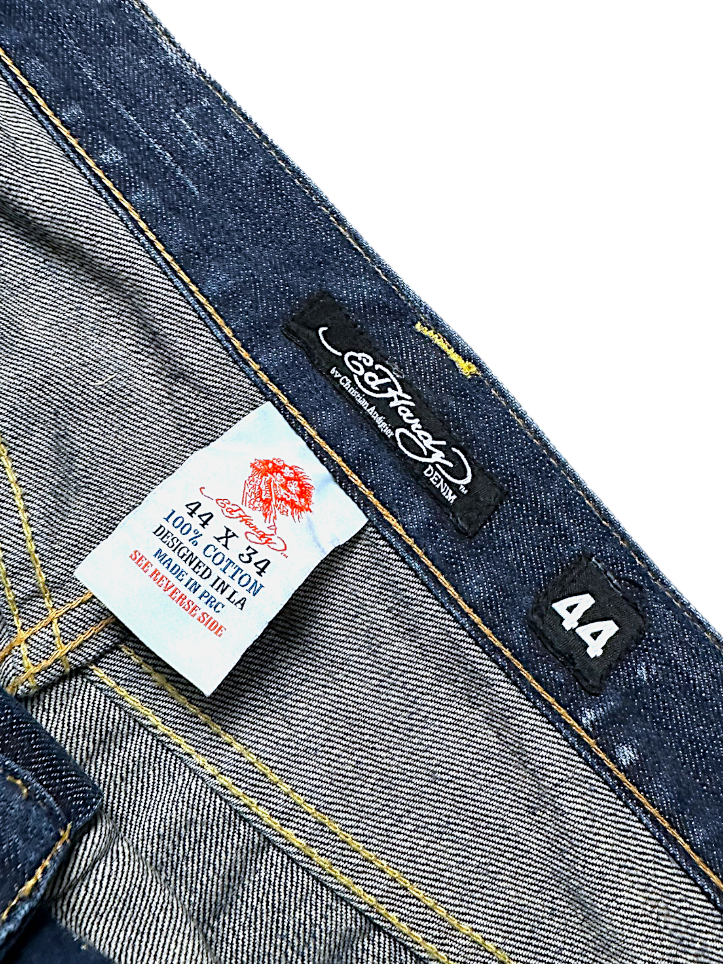 Vintage Ed Hardy Y2K Baggy Jeans (XXL)