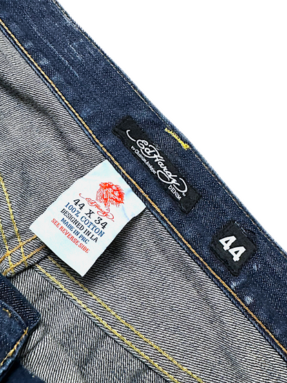 Vintage Ed Hardy Y2K Baggy Jeans (XXL)