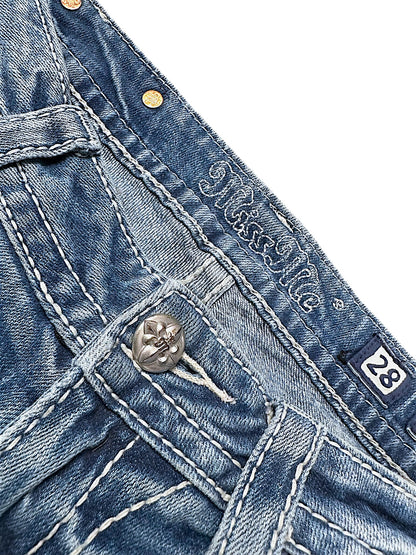 Vintage Miss Me Y2K Bootcut Damenjeans (M)