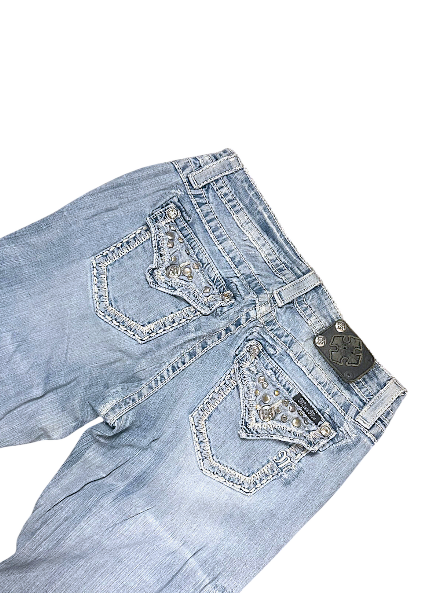 Vintage Miss Me Y2K Bootcut / Flared Damenjeans (L)