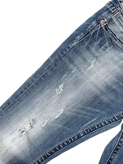 Vintage Miss Me Y2K Low Waist Bootcut / Flared Damenjeans (L)