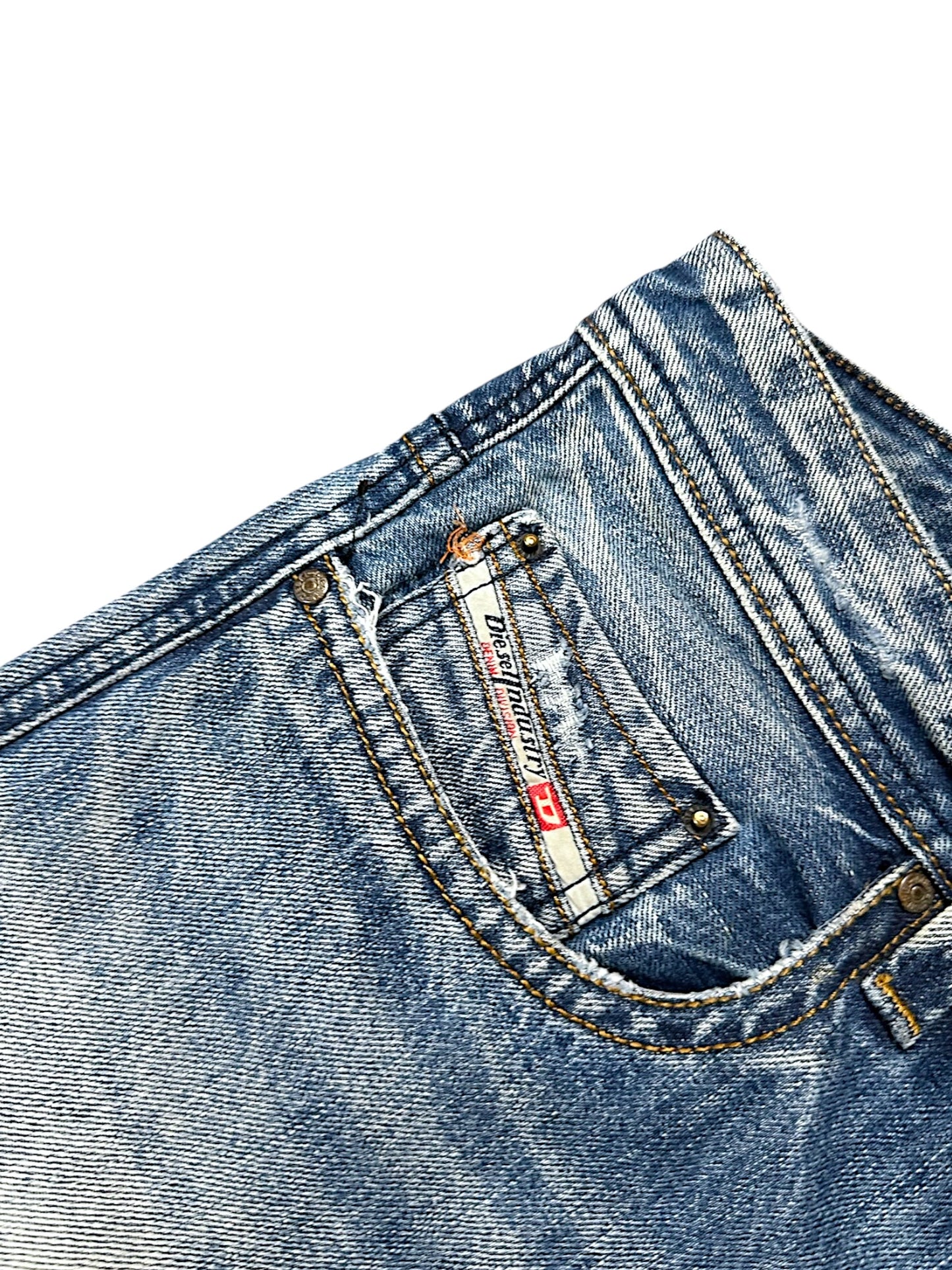 Vintage Diesel Y2K Straight Leg Jeans (L)