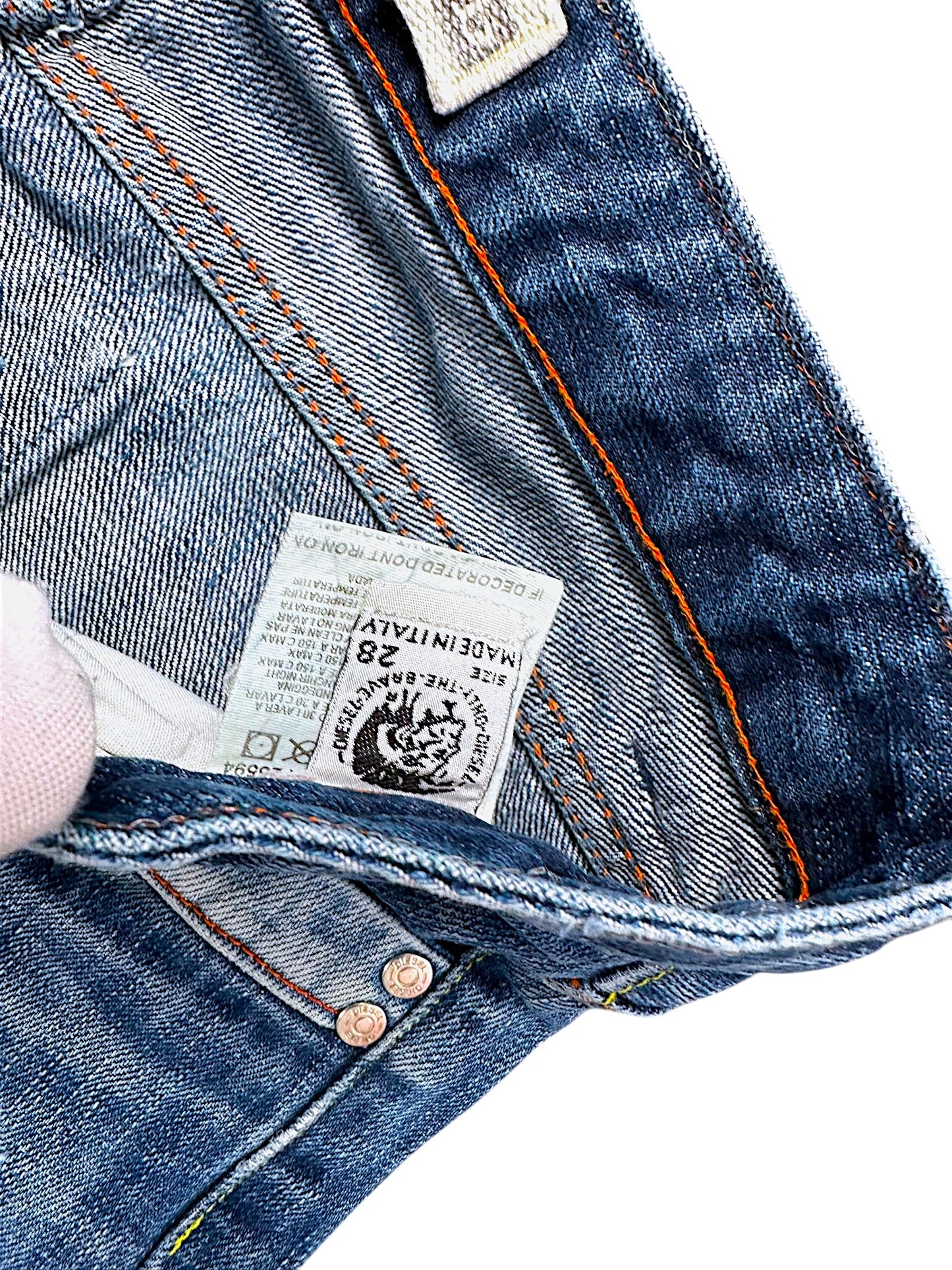 Vintage Diesel Y2K Flared Damenjeans (M)