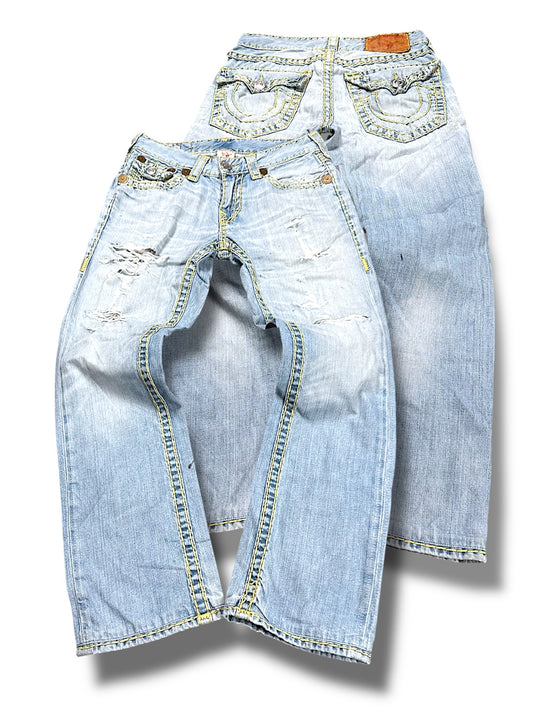Vintage True Religion Straight Leg Jeans (S)