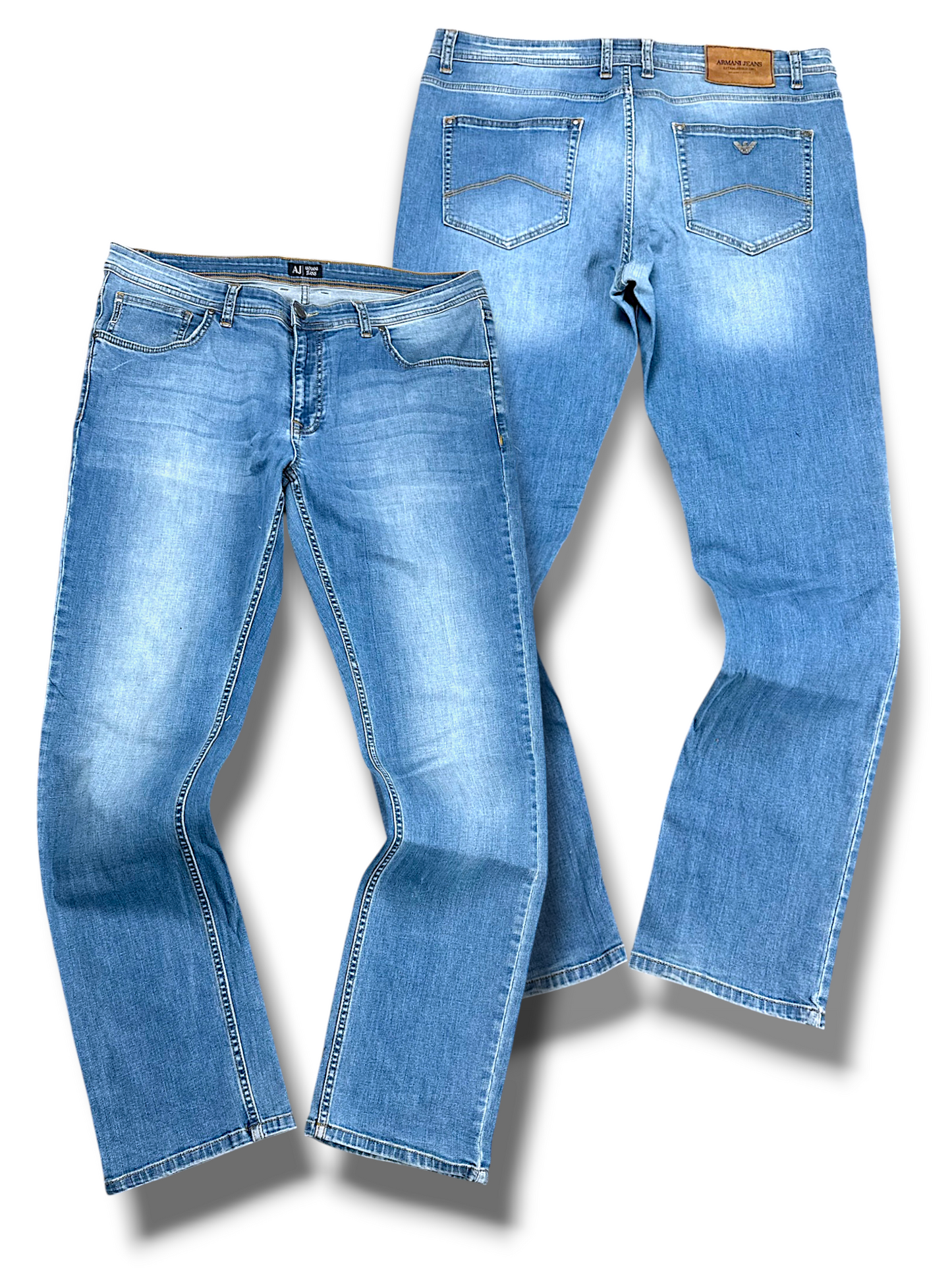 Vintage Armani Straight Leg Jeans (XXL)