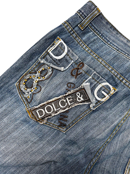 Vintage Dolce & Gabbana Y2K Baggy Jeans (L)