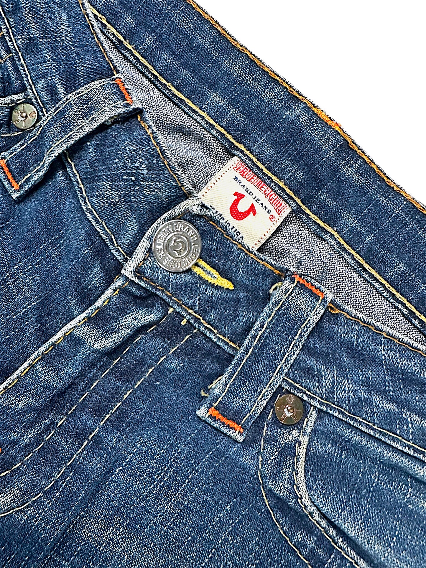 Vintage True Religion Y2K Straight Leg Jeans (L)