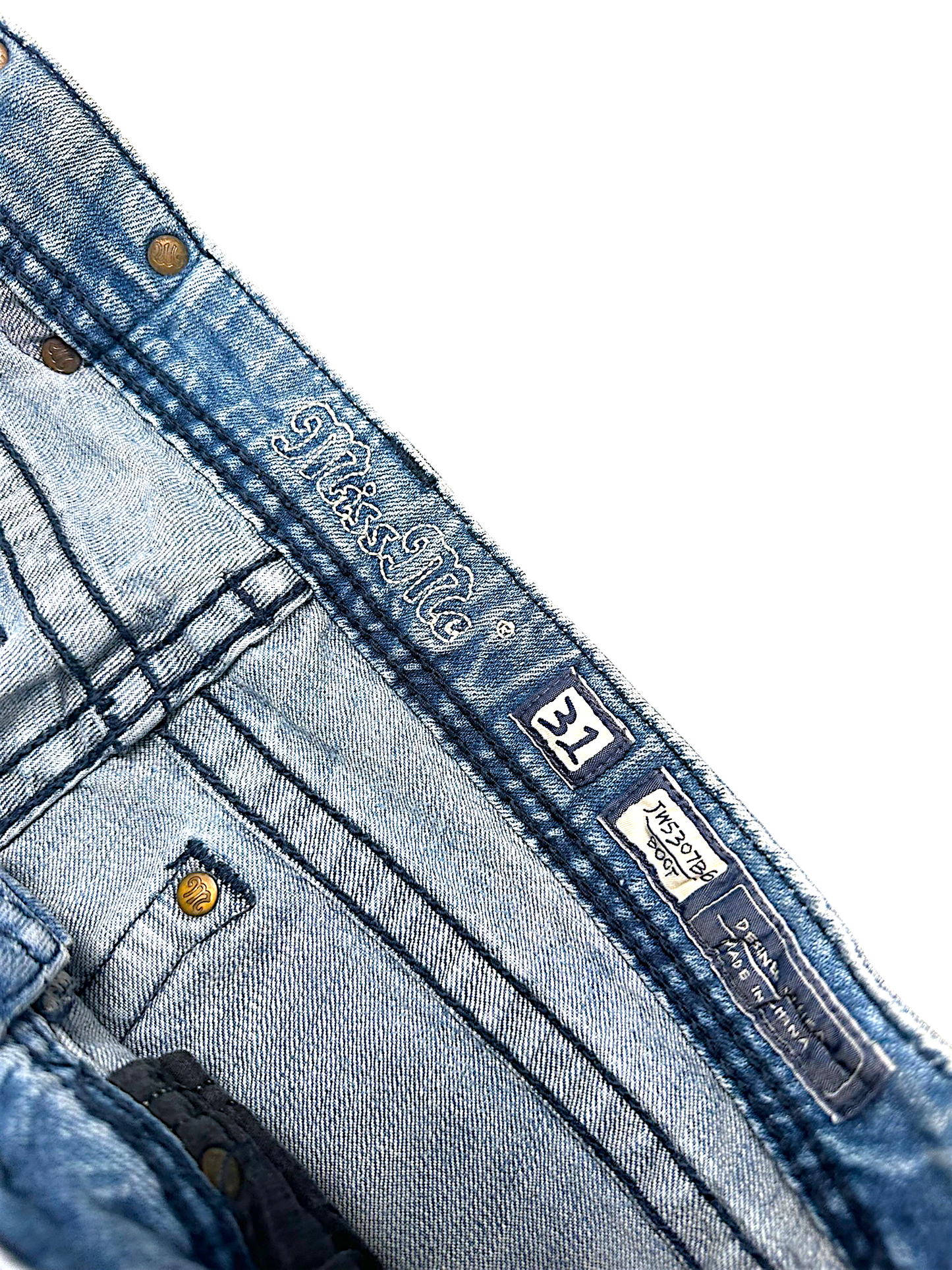 Vintage Miss Me Y2K Bootcut / Flared Damenjeans (L)