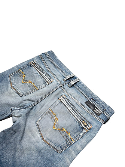Vintage Diesel Y2K Baggy Jeans (S)