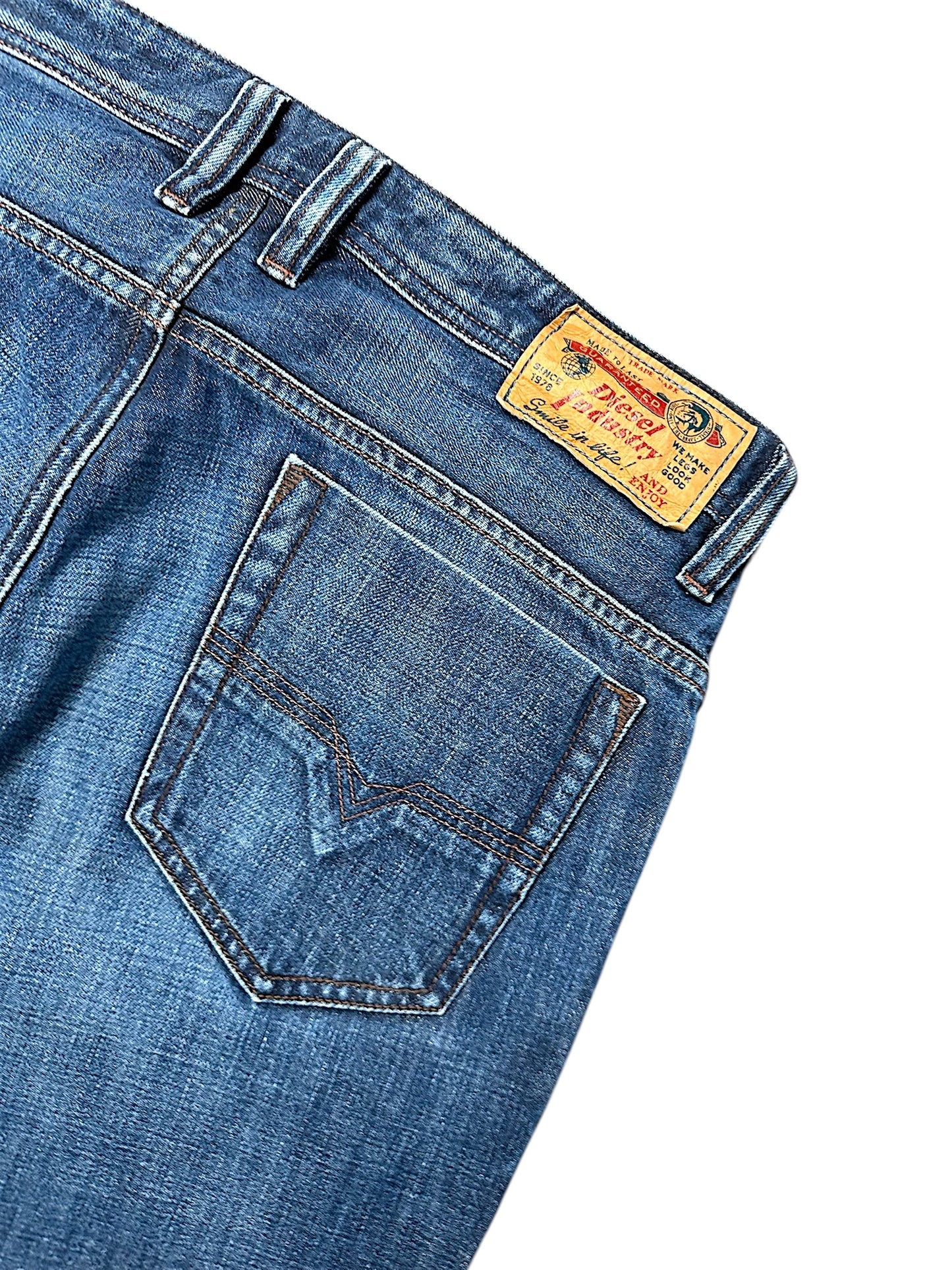Vintage Diesel Straight Leg Jeans (M)