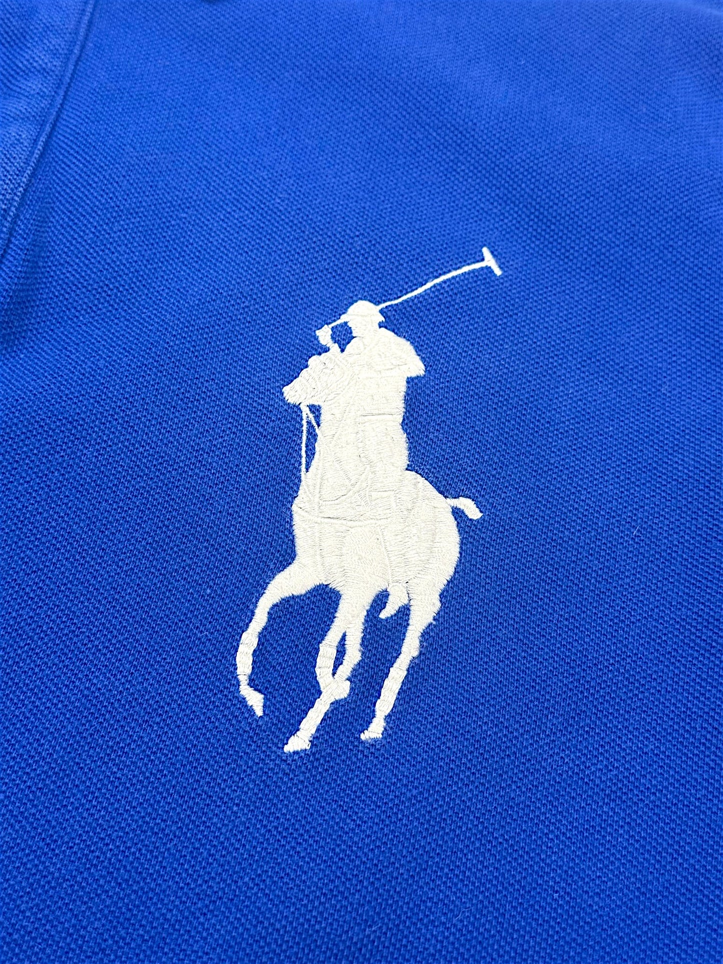 Vintage Ralph Lauren Y2K „USA“ Langarm Polo (M)