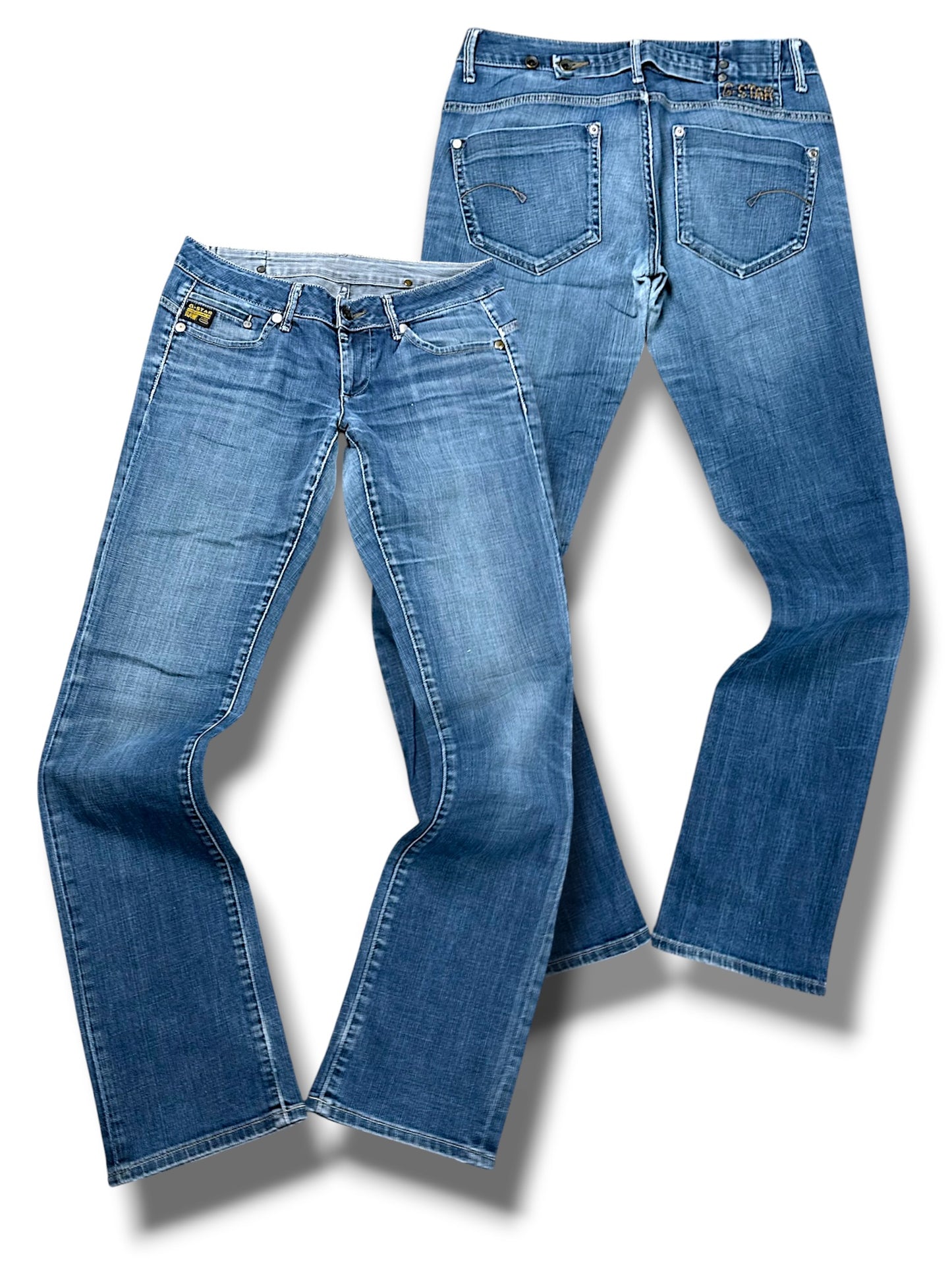 Vintage G-Star Y2K Bootcut /Flared Damenjeans (XL)