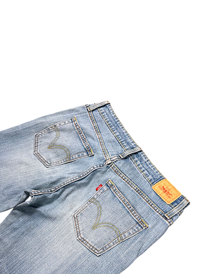 Vintage Levi’s Flared Damenjeans „LOWFLARE 519“ (M)