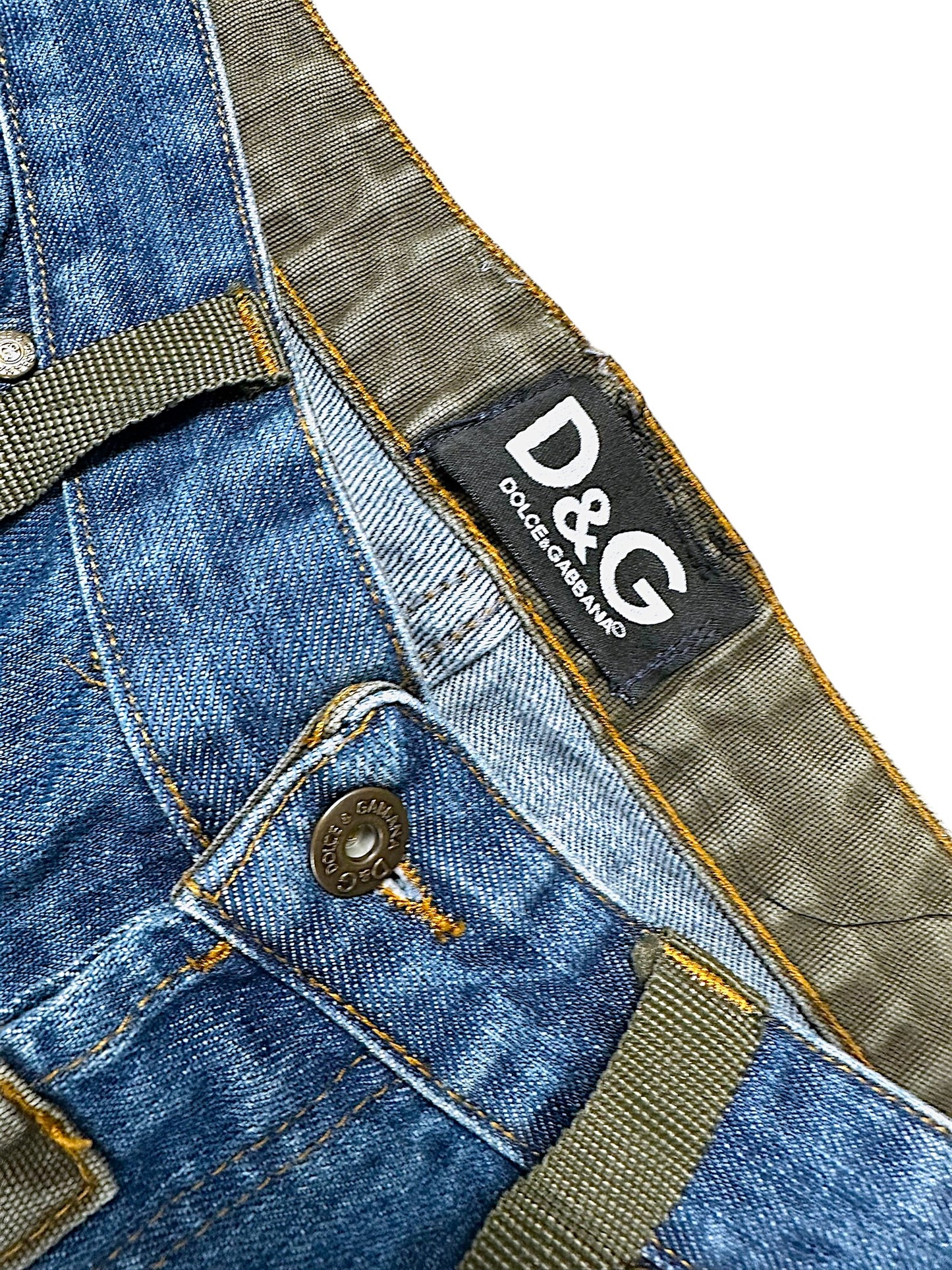 Vintage Dolce & Gabbana Y2K Baggy Jeans (M)