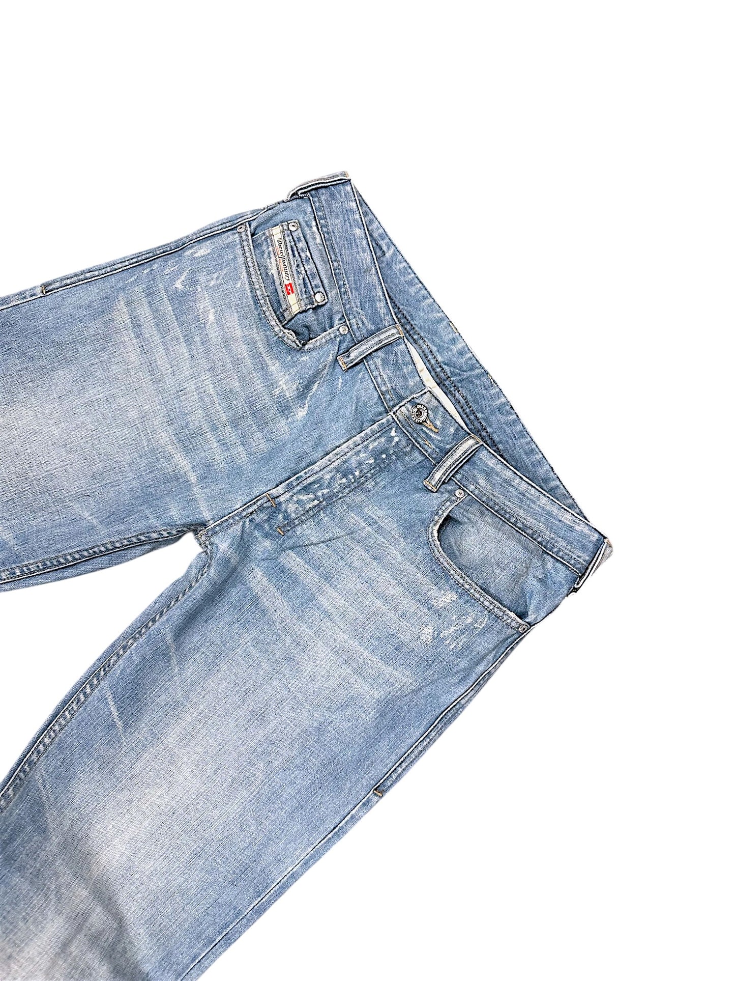Vintage Diesel Y2K Flared Jeans (L)