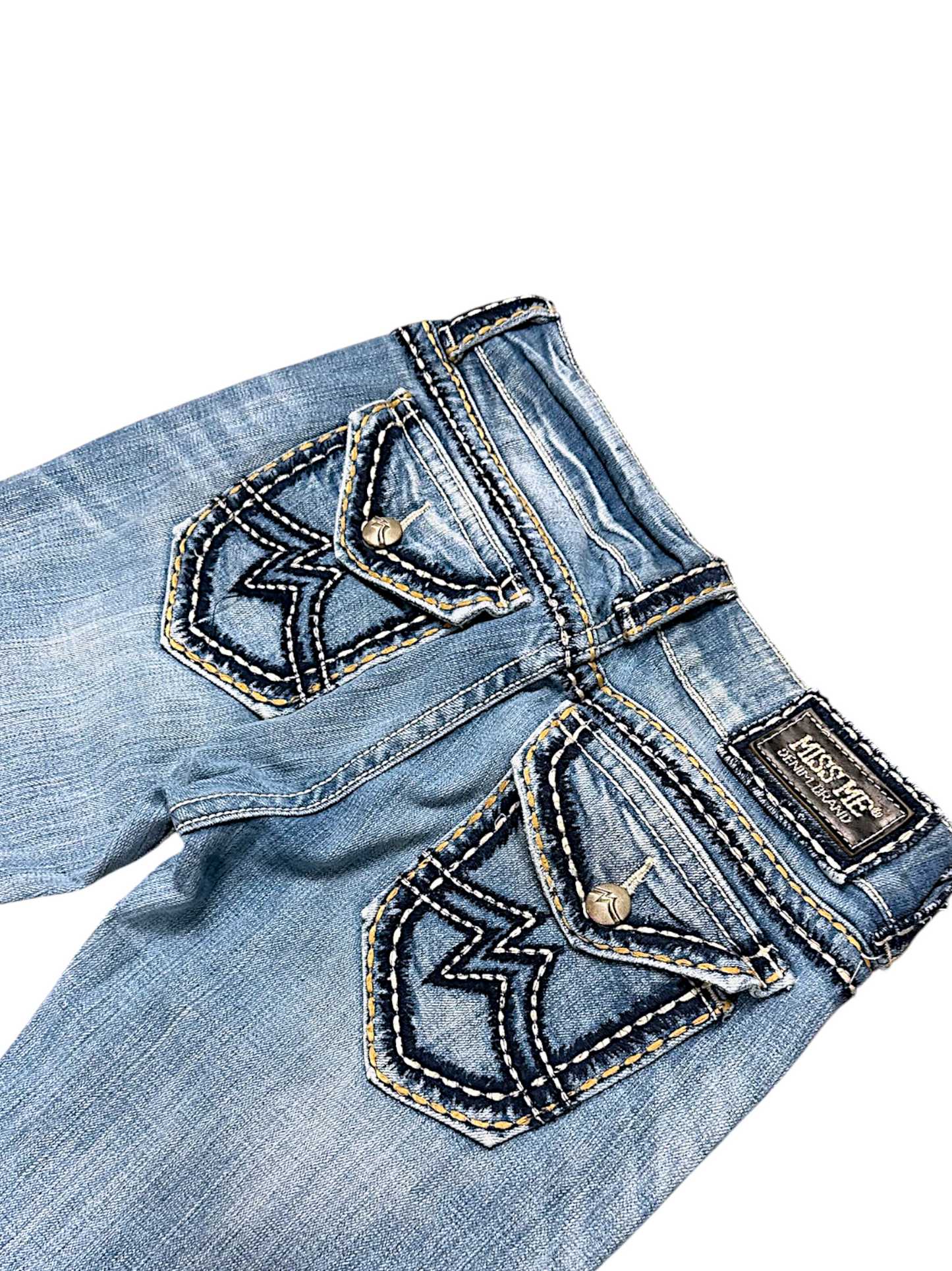 Vintage Miss Me Y2K Bootcut / Flared Damenjeans (M)
