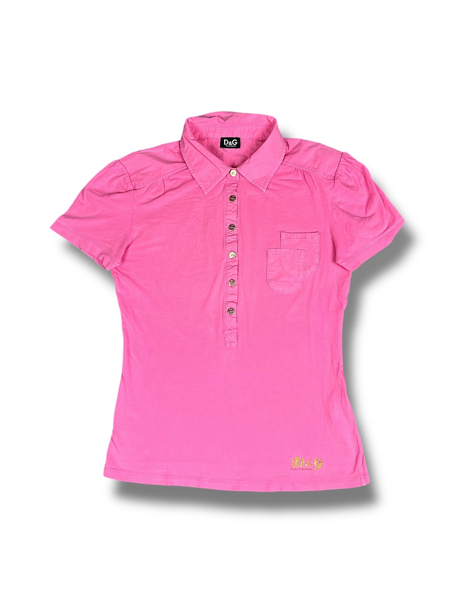 Vintage Dolce & Gabbana Polo Damen slim (M)