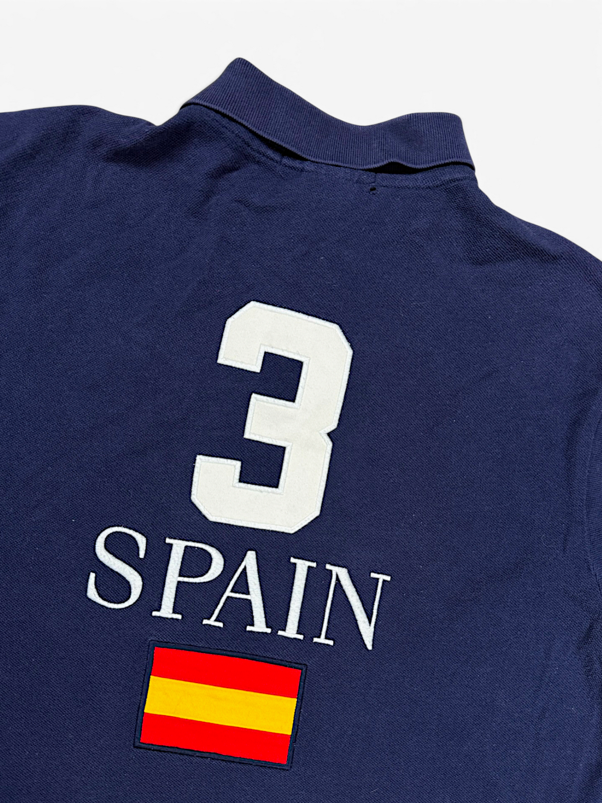 Vintage Ralph Lauren Y2K „Spain“ Polo (M)