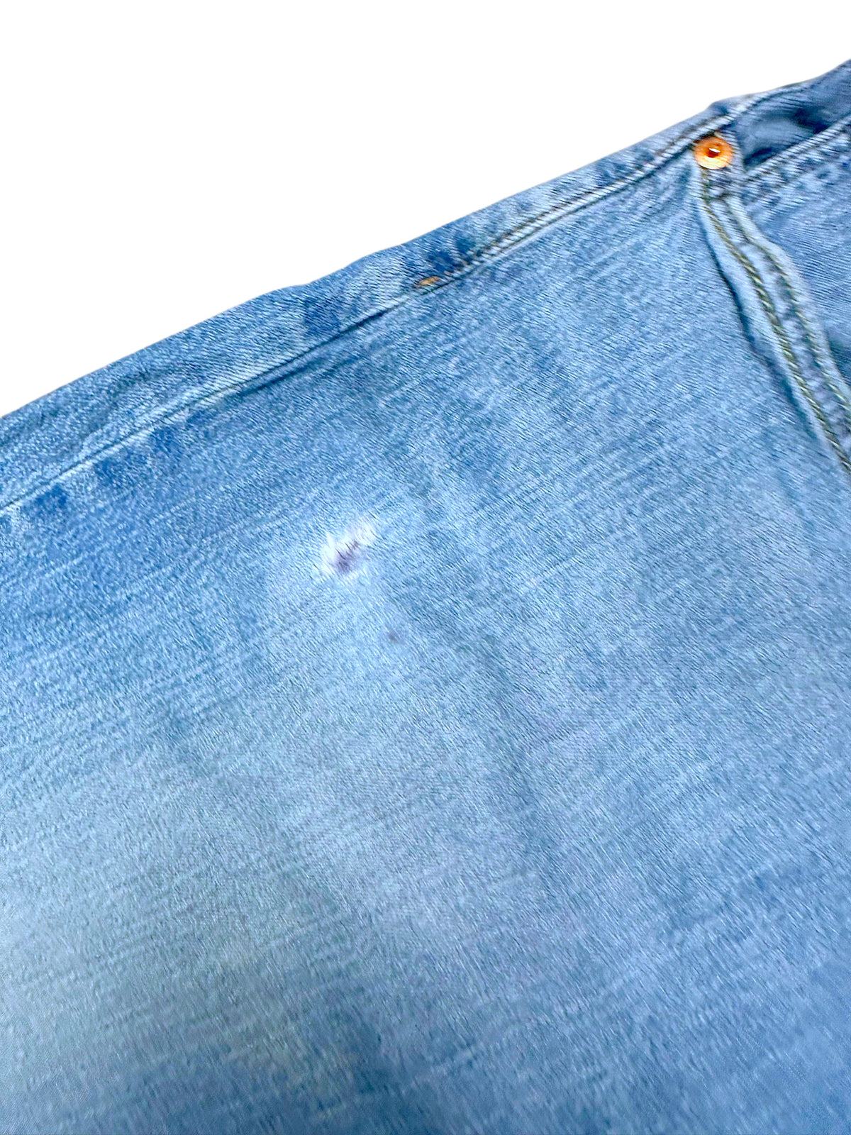 Vintage Levi’s Flared Jeans „527 Bootcut“ (XL) – Detailaufnahme 2