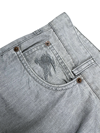 Vintage Burberry Y2K Straight Leg Jeans (XL)