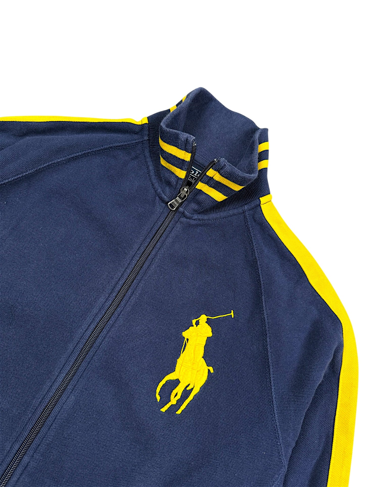 Vintage Ralph Lauren „Big Pony“ Zip-Pullover (S)
