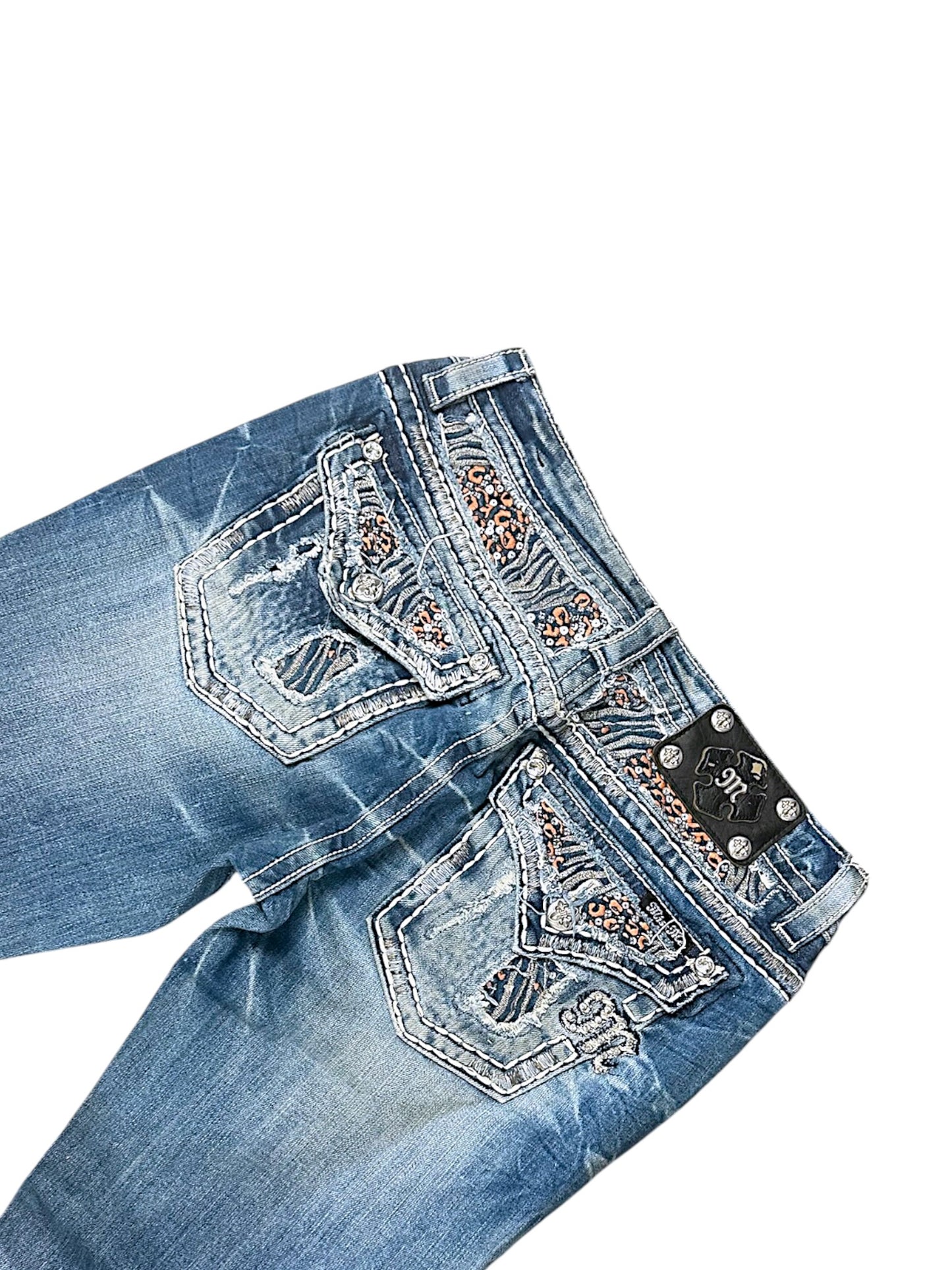 Vintage Miss Me Y2K Bootcut / Flared Damenjeans (S)