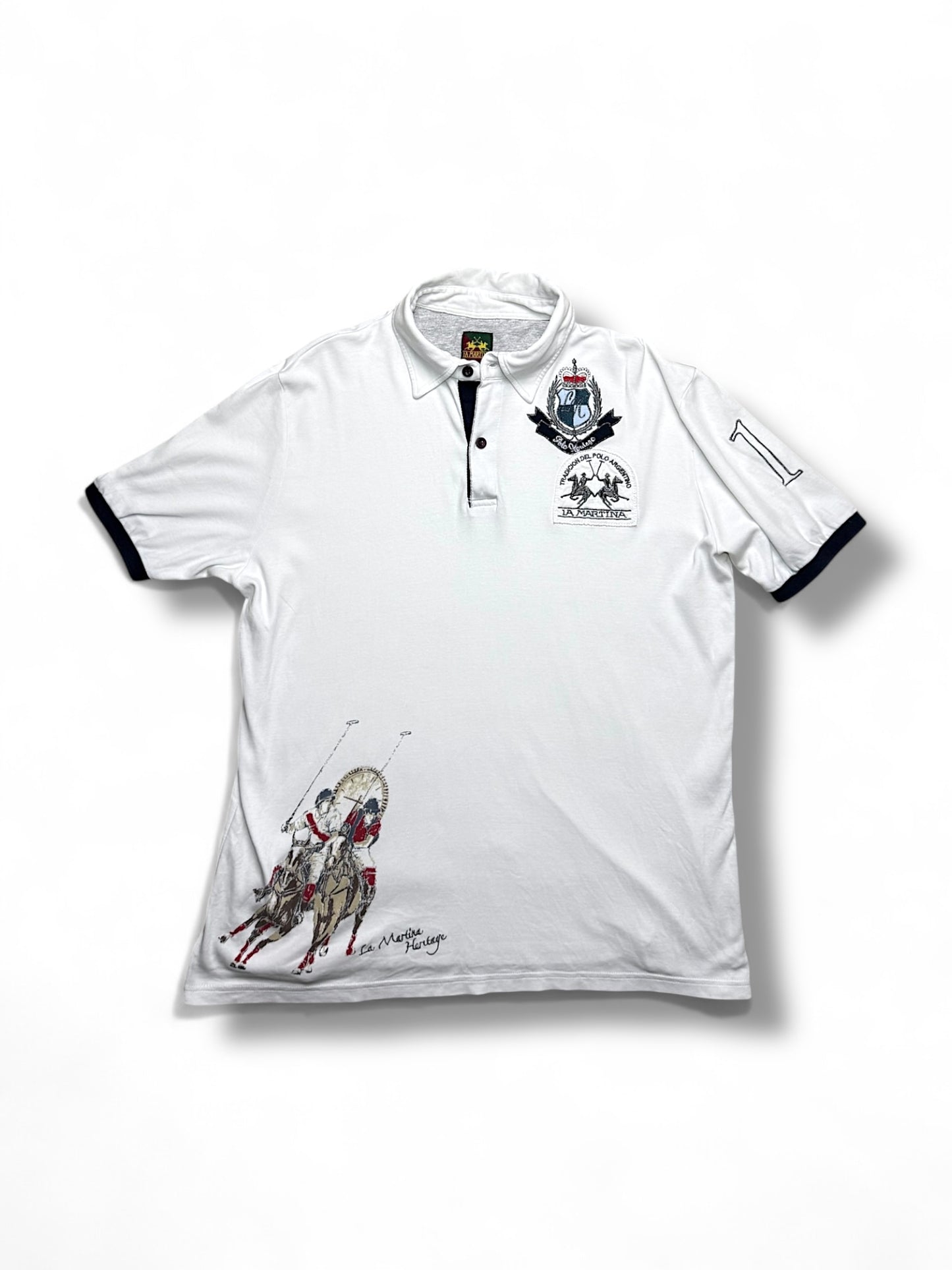 Vintage La Martina Polo Shirt (XL)