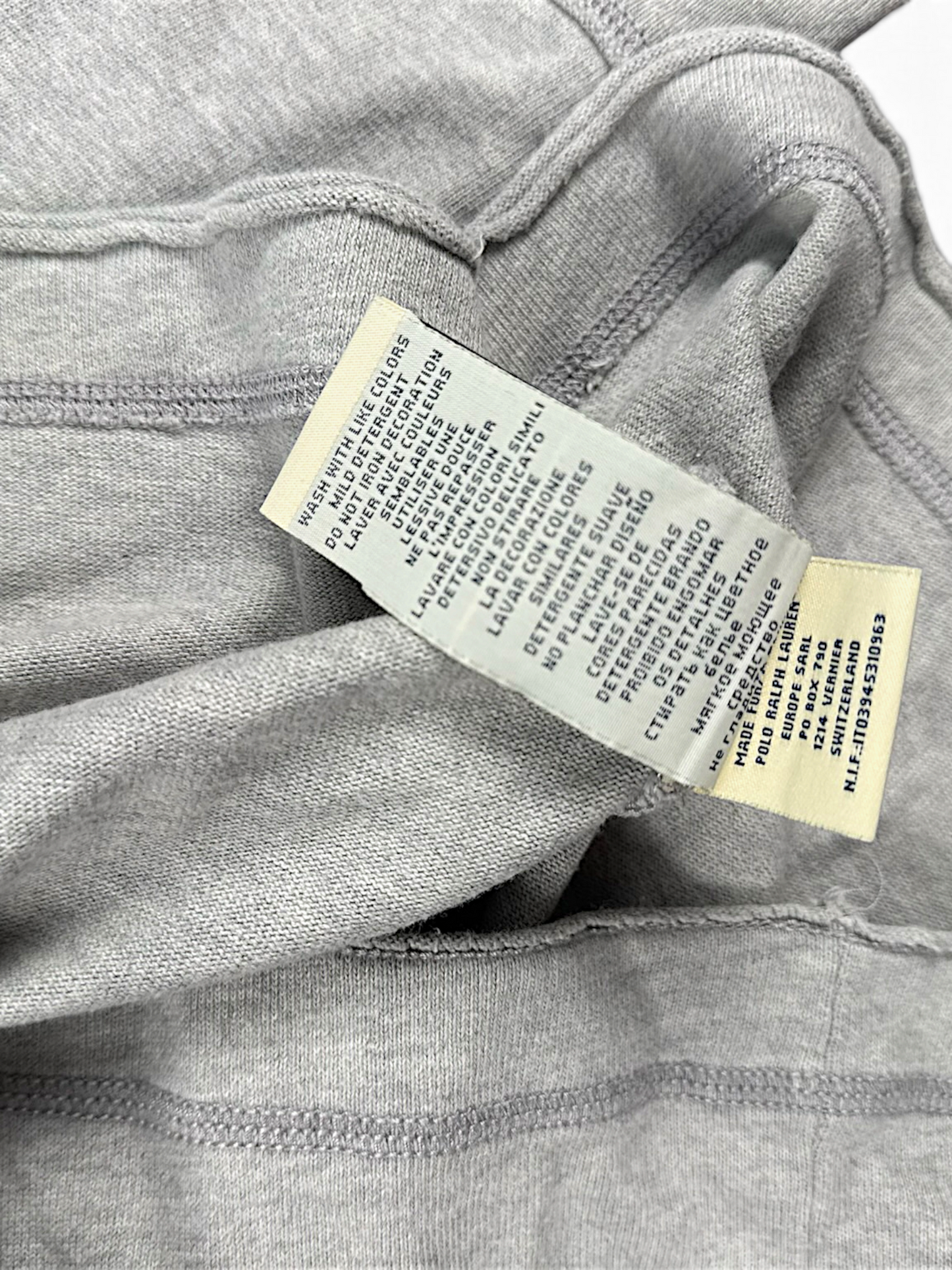 Vintage Ralph Lauren Langarmpolo (L)