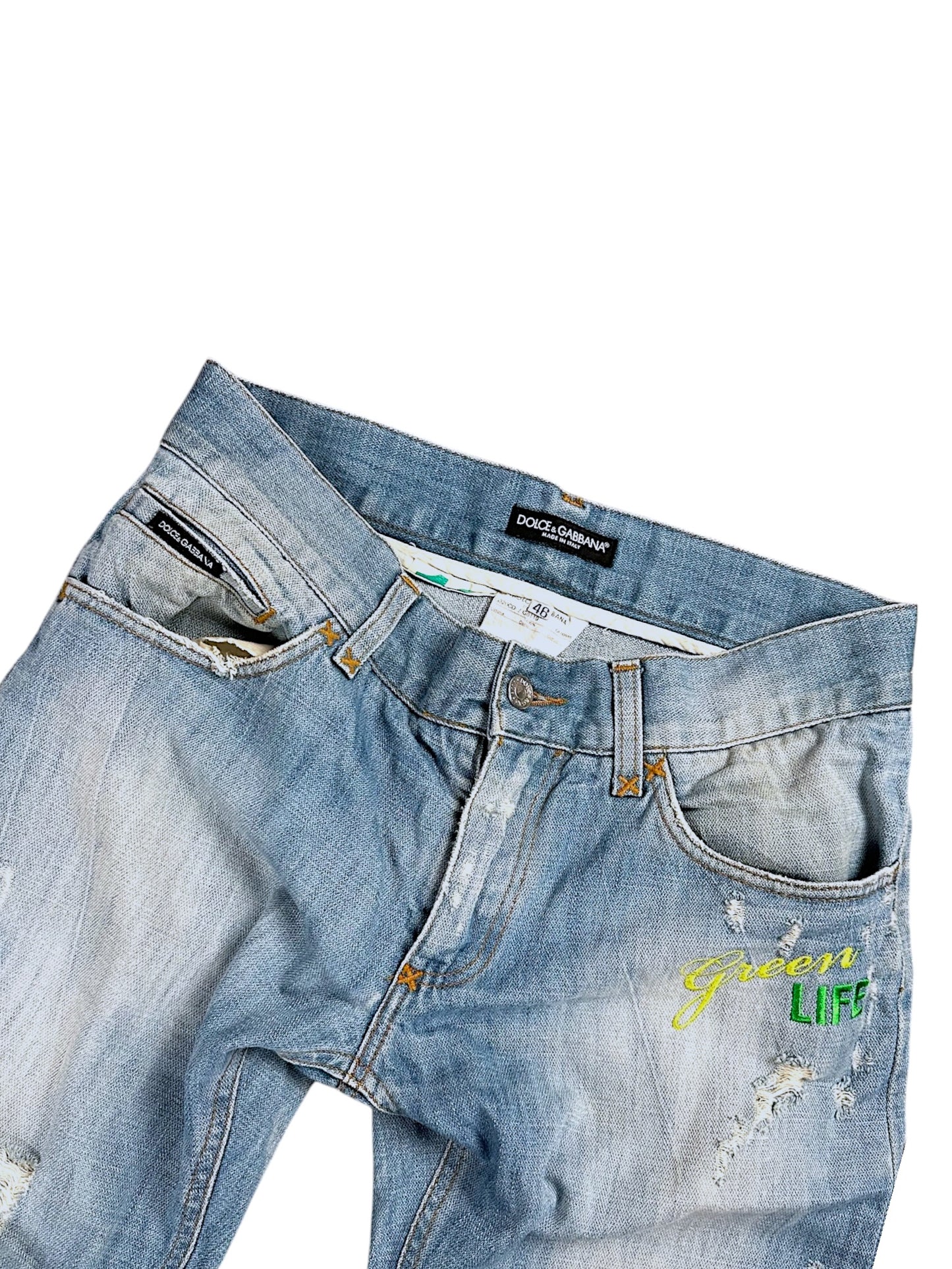 Vintage Dolce & Gabbana y2k straight leg Jeans (S)