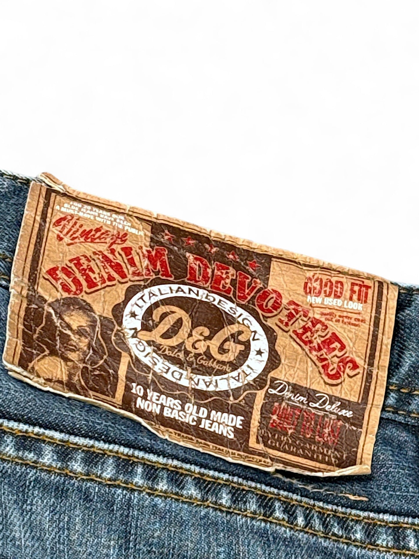 Vintage Dolce & Gabbana straight leg Jeans (L)