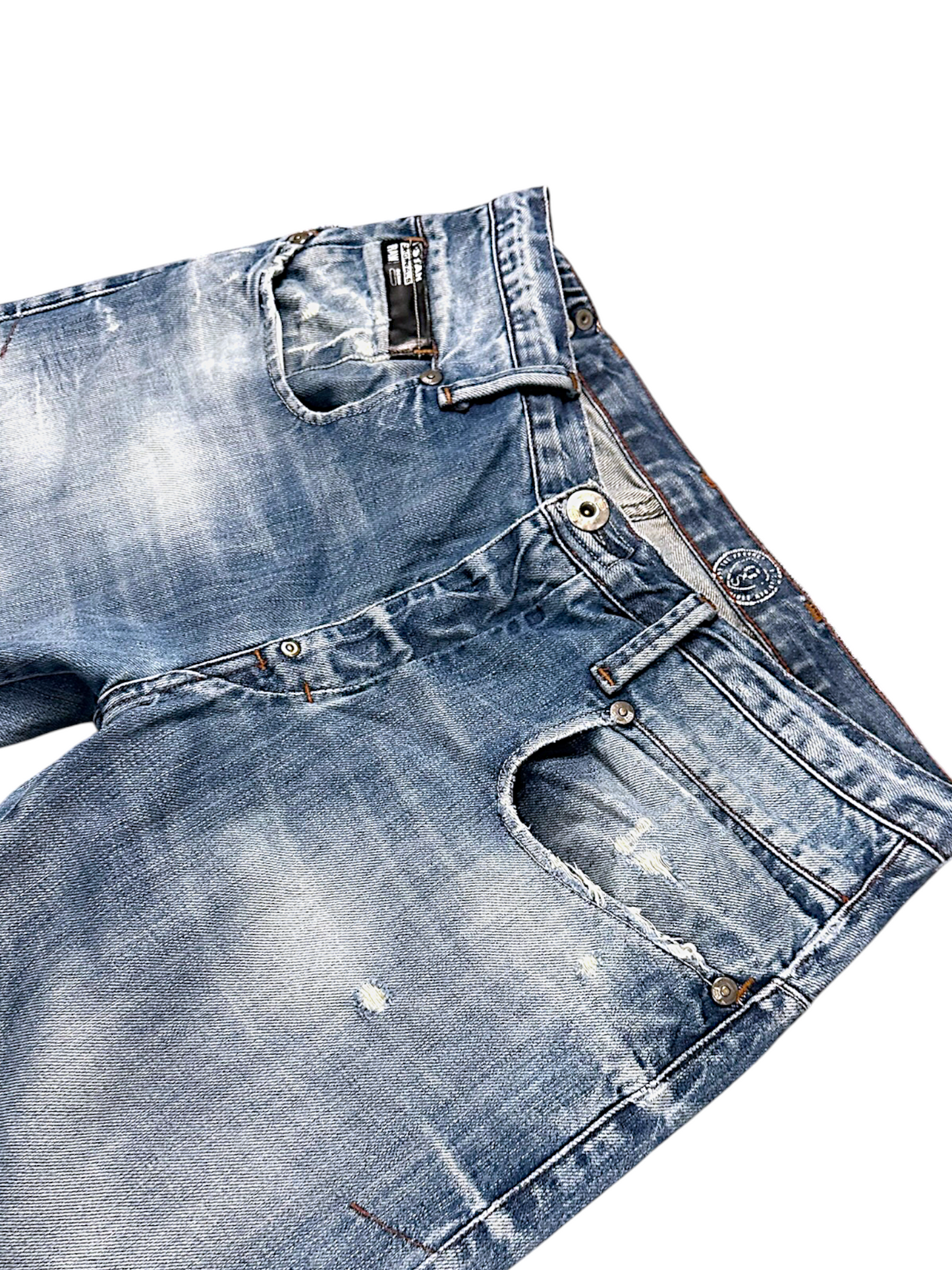 Vintage G-Star Y2K Straight Leg Jeans (M)