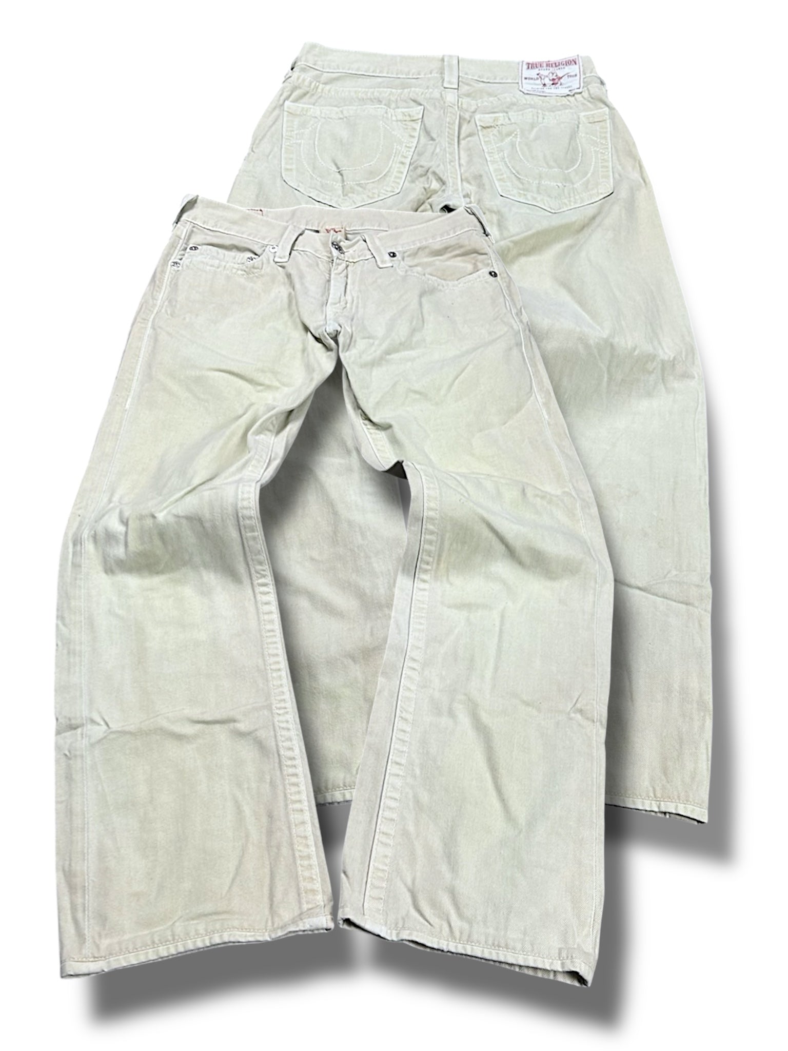 Vintage True Religion Y2K Baggy Chino Hose (M)