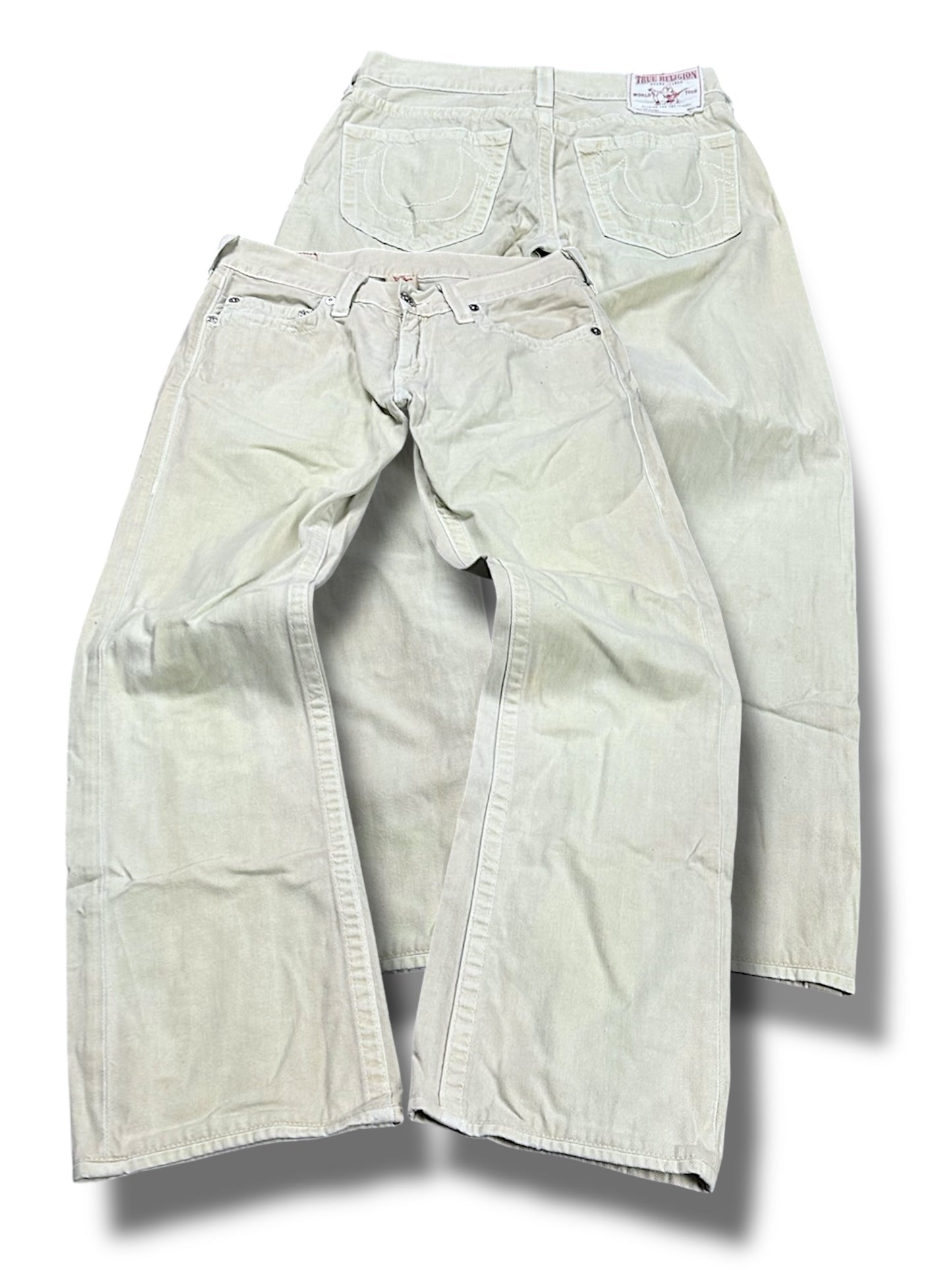 Vintage True Religion Y2K Baggy Chino Hose (M)